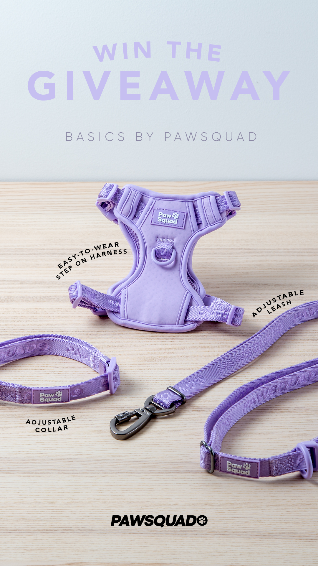 Celebrate simplicity with our Basics by PAWSQUAD giveaway!